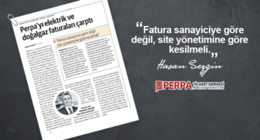Başkanımız Hasan SEZGİN'in Dünya gazetesi ile röportajı 