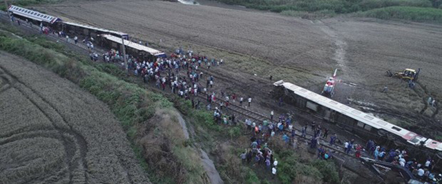 Çorlu'da Tren Kazası