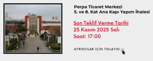 Perpa Ana Kapılar İhalesi