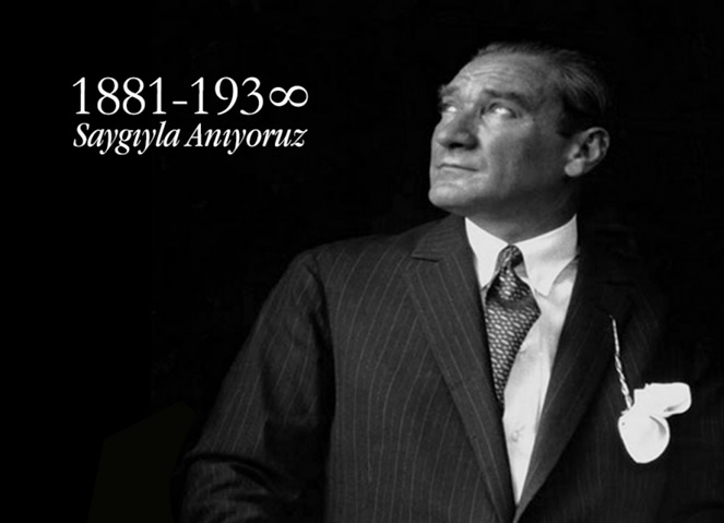 10 KASIM ATATÜRK'Ü ANMA TÖRENİNE DAVETLİSİNİZ