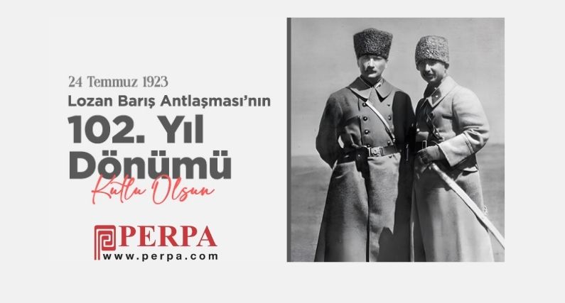 Bugün, Sevr ile kaybettiğimiz TÜRK Yurdunu yeniden kazandığımız gündür! Lozan Antlaşması 102 yaşında.. 