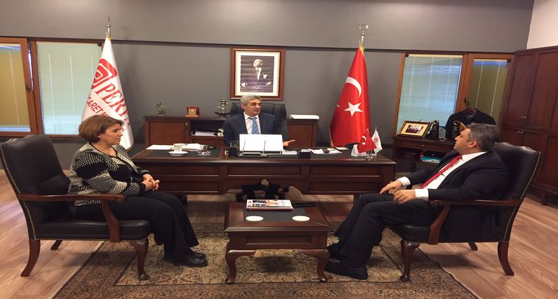 Gelecek Partisi İstanbul İl Başkanı Av. İsa Mesih ŞAHİN Yöneticiliğimizi ziyaret etti.  
