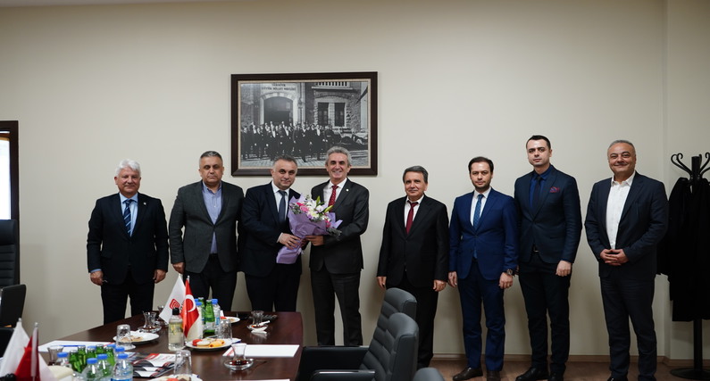 İstanbul Defterdarlığı Mecidiyeköy Uygulama Grup ve Denetim Müdürleri, vergi haftası sebebiyle Yöneticiliğimizi ziyaret etti