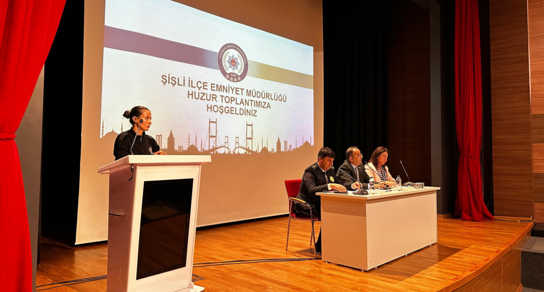 Şişli İlçe Emniyet Müdürlüğünün organize ettiği Huzur toplantısına, Perpa A Blok Yönetim Kurulu Başkanımız Hasan SEZGİN ve Genel Müdürümüz Serkan DÜZENLİ katıldı.