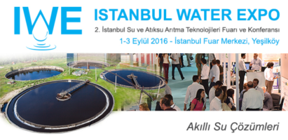 2. İstanbul Su ve Atıksu Arıtma Teknolojileri Fuarı ve Konferansı 1-3 Eylül 2016 İstanbul Fuar Merkezinde.. 