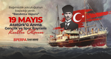 Bağımsızlığın ilk adımı olan 19 Mayıs Atatürk'ü Anma, Gençlik ve Spor Bayramımız kutlu olsun. 