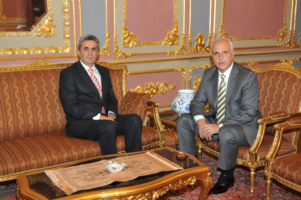 Başkanımız Hasan SEZGİN, İstanbul Valisi Hüseyin Avni MUTLU'ya  veda ziyaretinde bulundu.