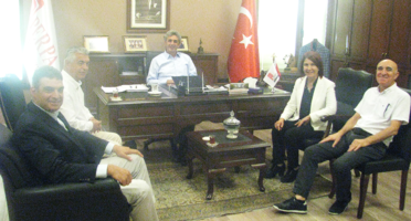 CHP Eski Milletvekili Umut ORAN Perpa'yı ziyaret etti