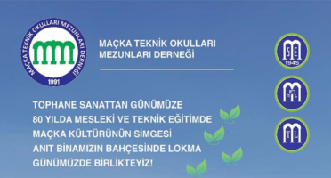 Maçka Teknik Okulları Mezunları Lokma Gününde Bir Araya Geliyor