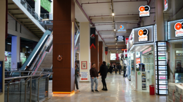 Perpa Ticaret Merkezi A Blok – 8. Kat Ana Koridor Kolon Kaplama Çalışmaları 