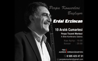 Türk Halk Müziğinin Usta İsmi Erdal Erzincan Sevenleriyle Perpa'da Buluşuyor! 